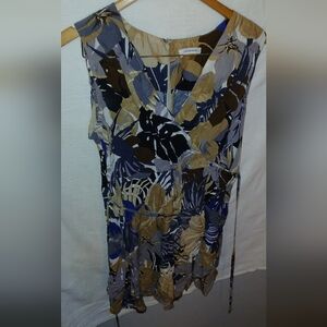 Calvin Klein Multicolor Abstract Romper